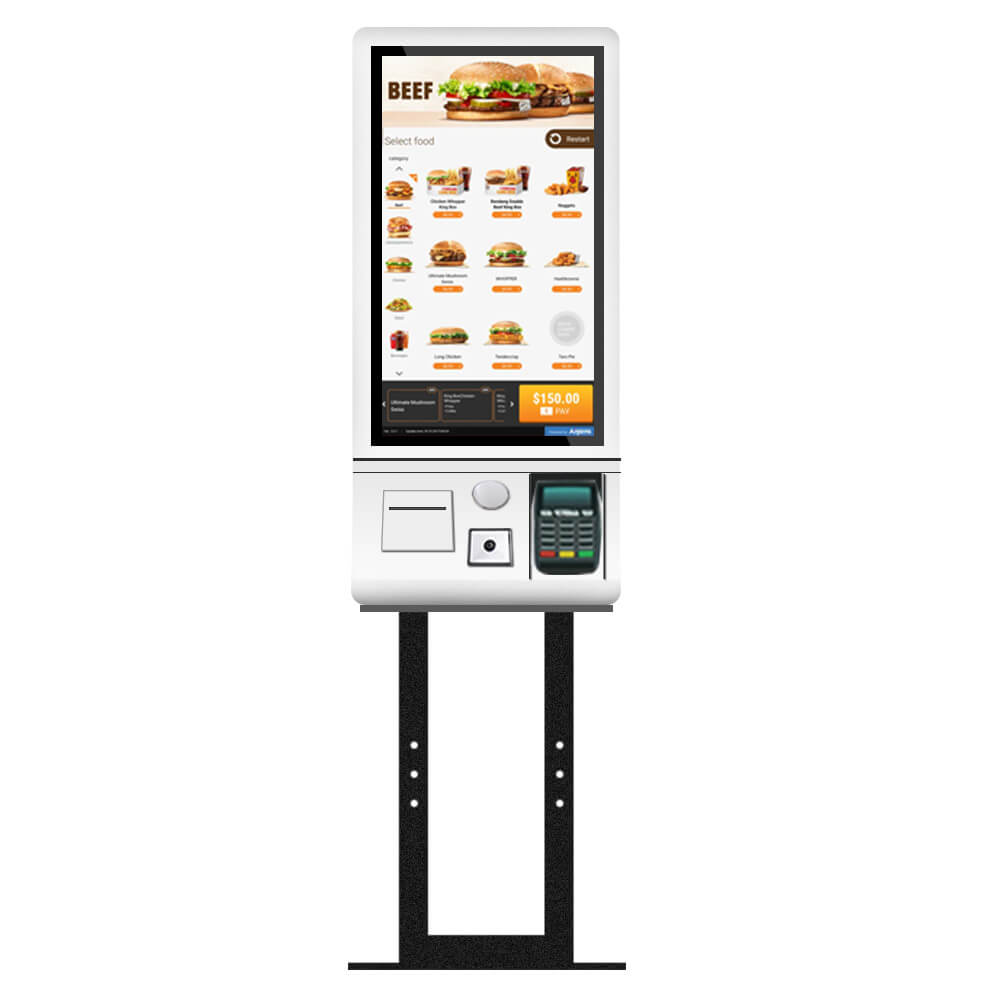 Ticket Dispenser and Payment Kiosk digital signage and touch kiosk